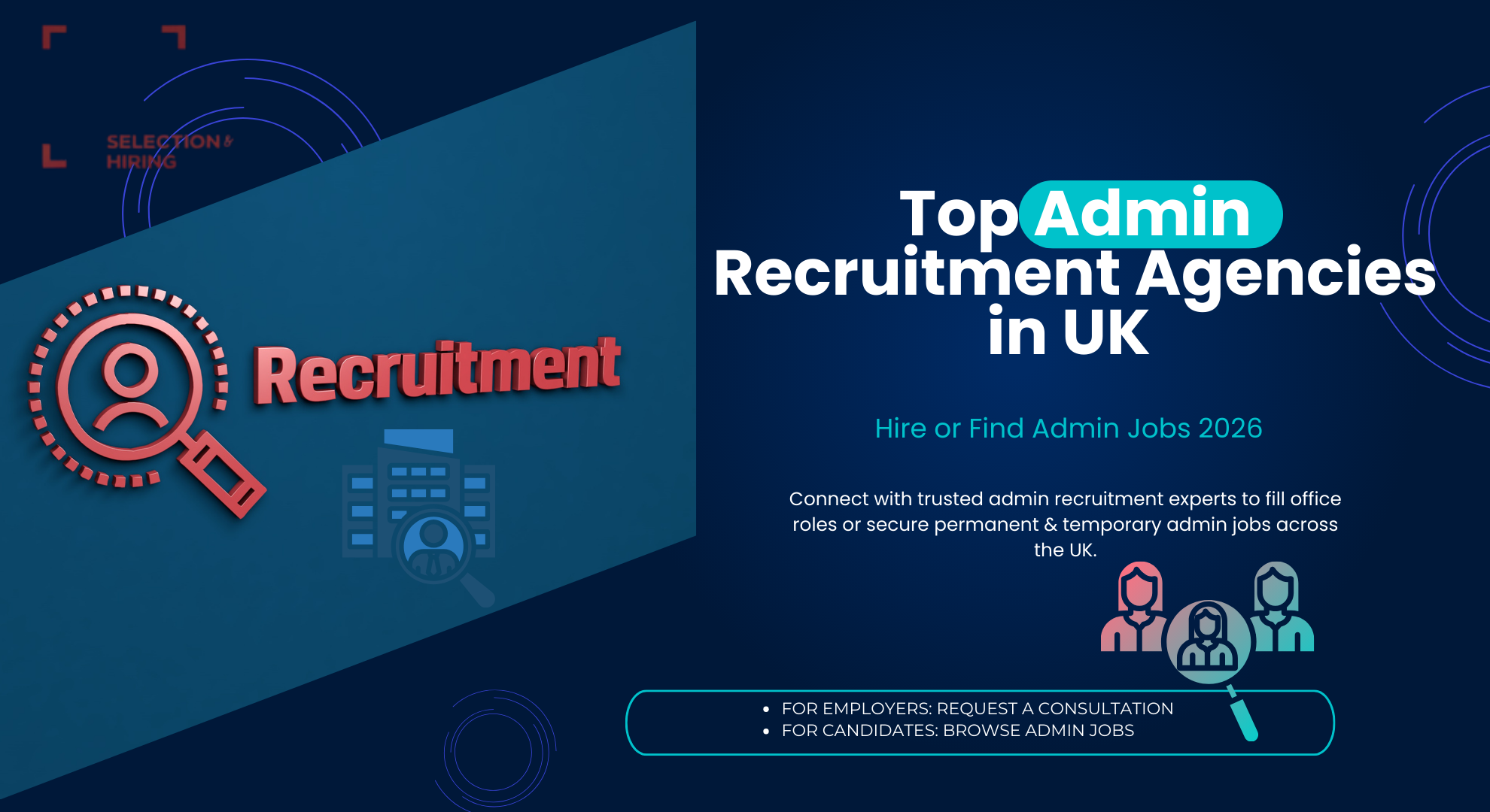 Top Admin Recruitment Agencies in UK