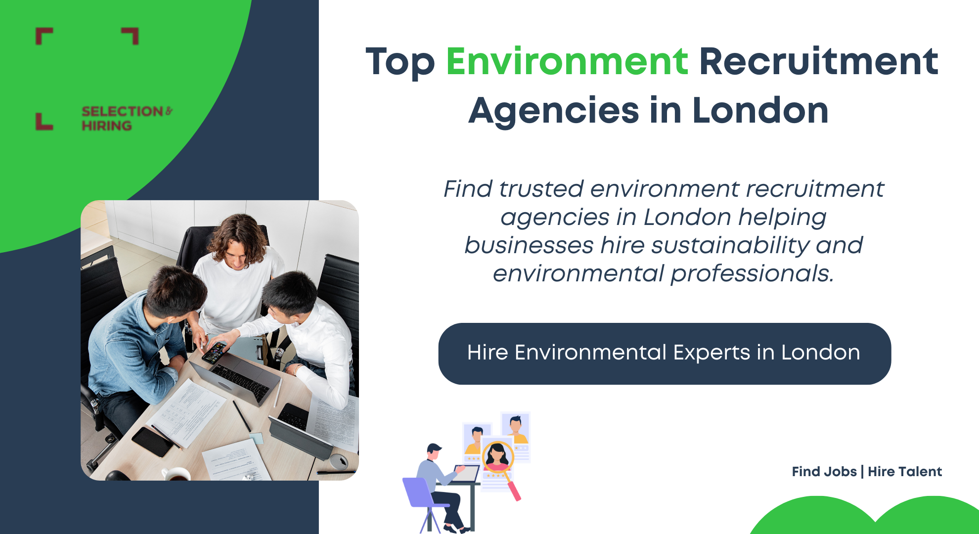 Top Environment Recruitment Agencies in London
