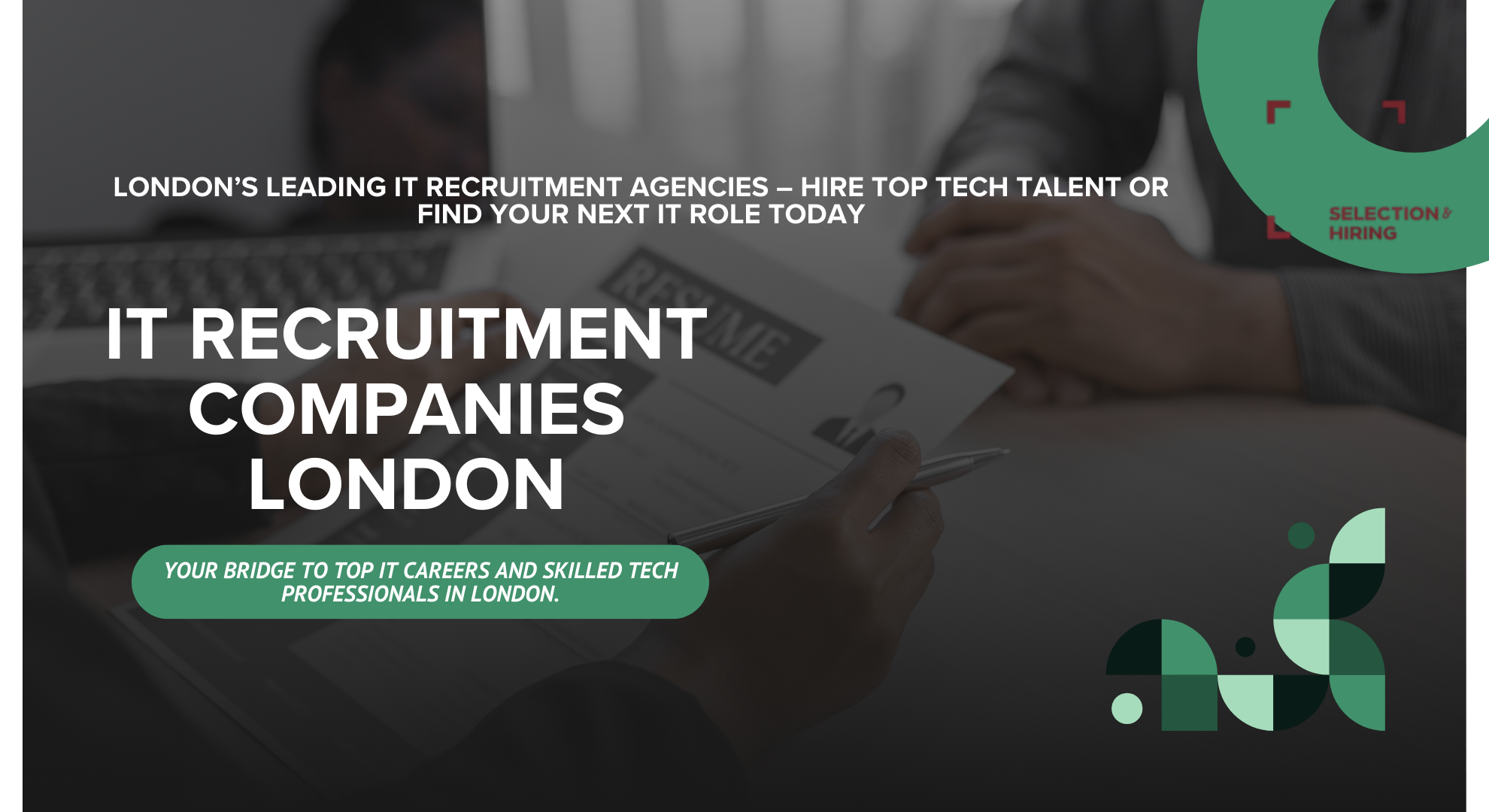 IT Recruitment Companies London