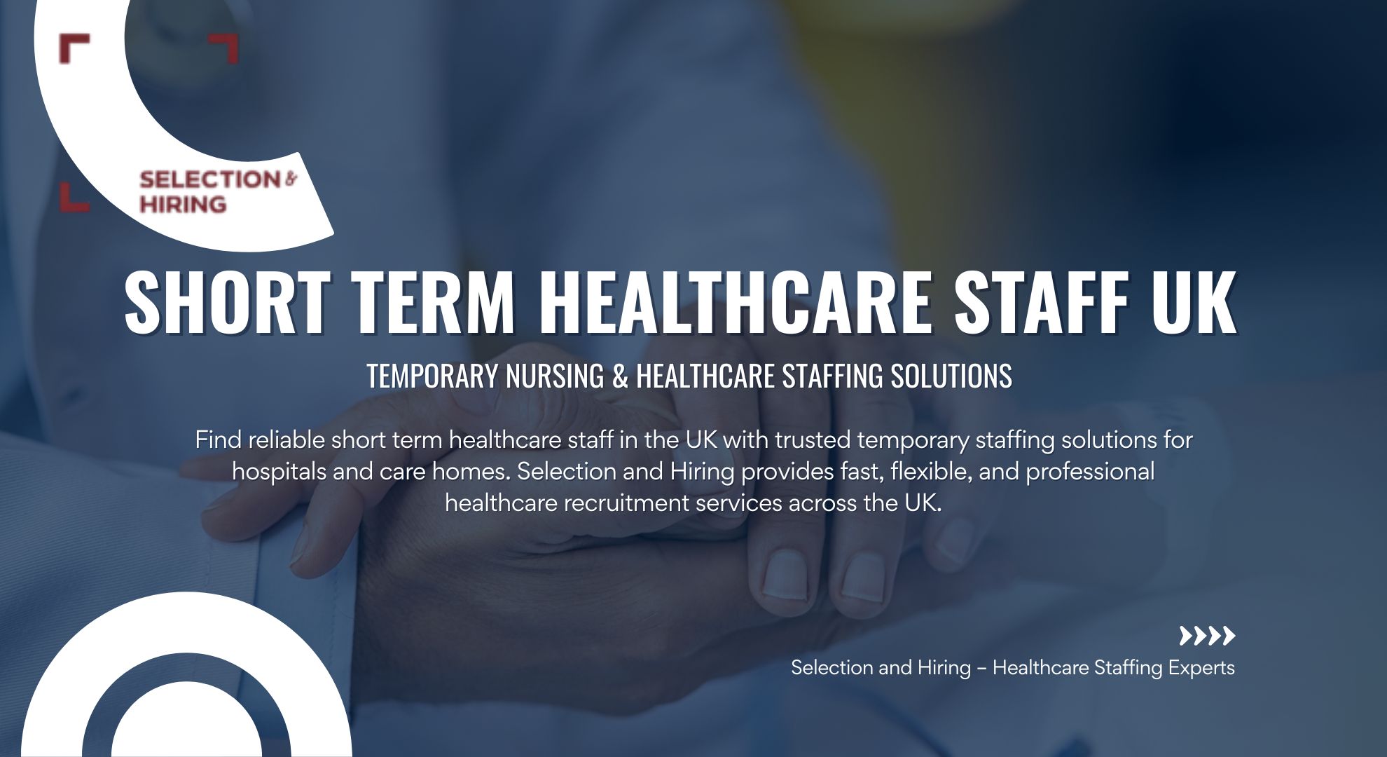 short term healthcare staff in the UK