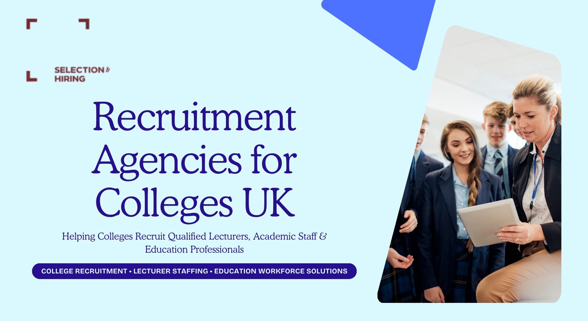 Recruitment Agencies for Colleges UK