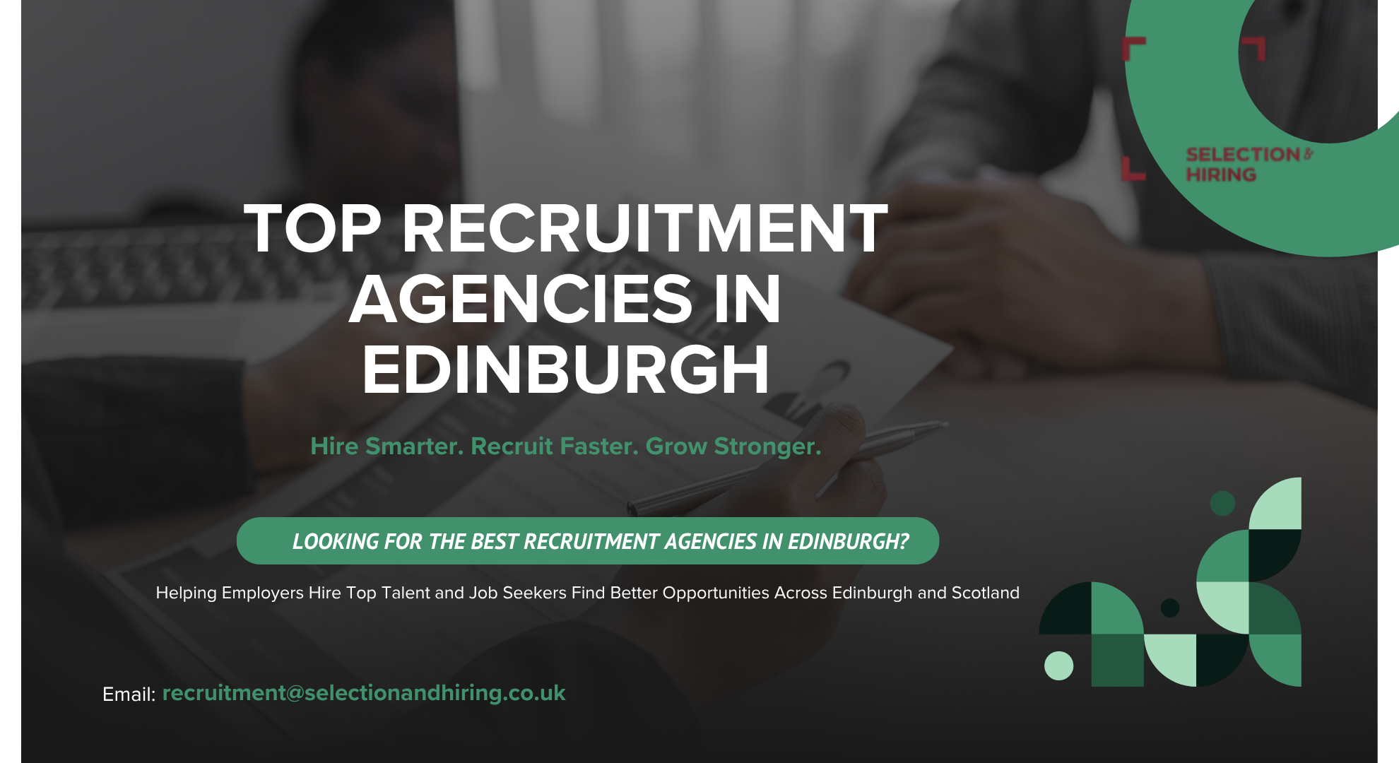 Top Recruitment Agencies in Edinburgh