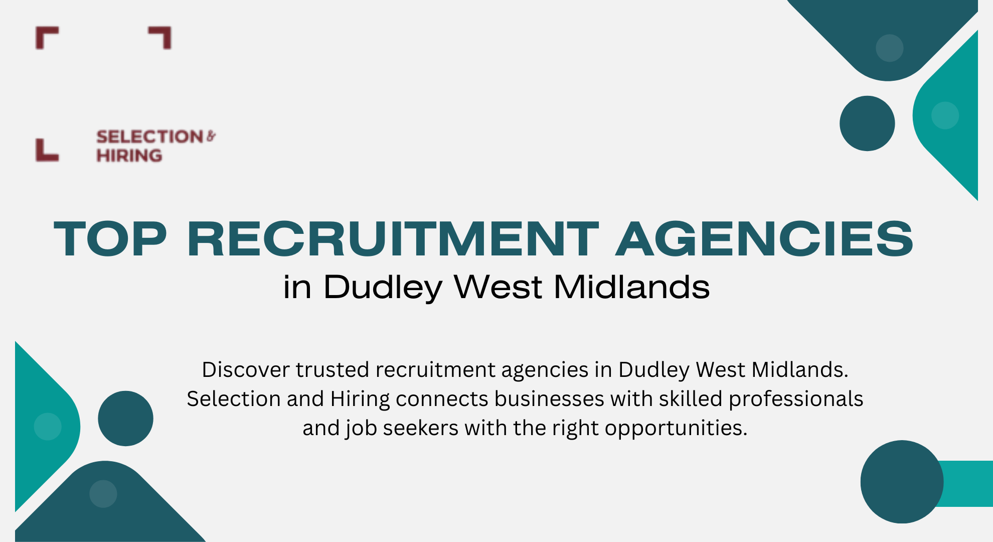 Recruitment Agencies in Dudley West Midlands