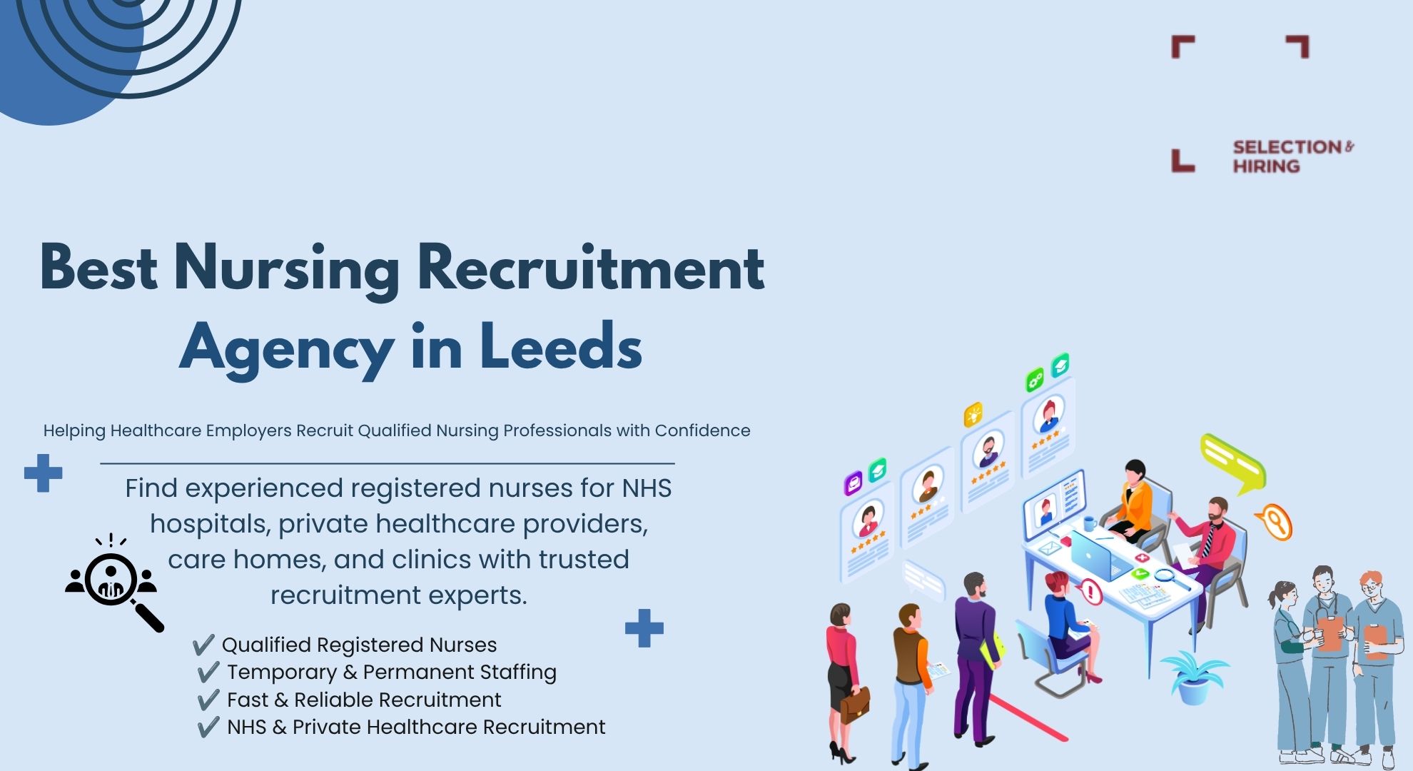 Best Nursing Recruitment Agency in Leeds