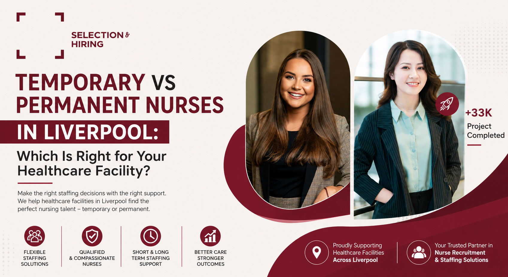 Temporary vs Permanent Nurses in Liverpool