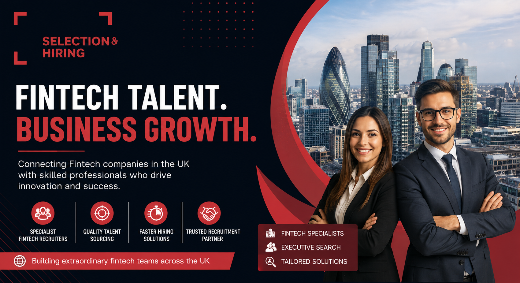fintech recruitment agencies in the UK