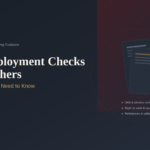 Pre-Employment Checks for Teachers