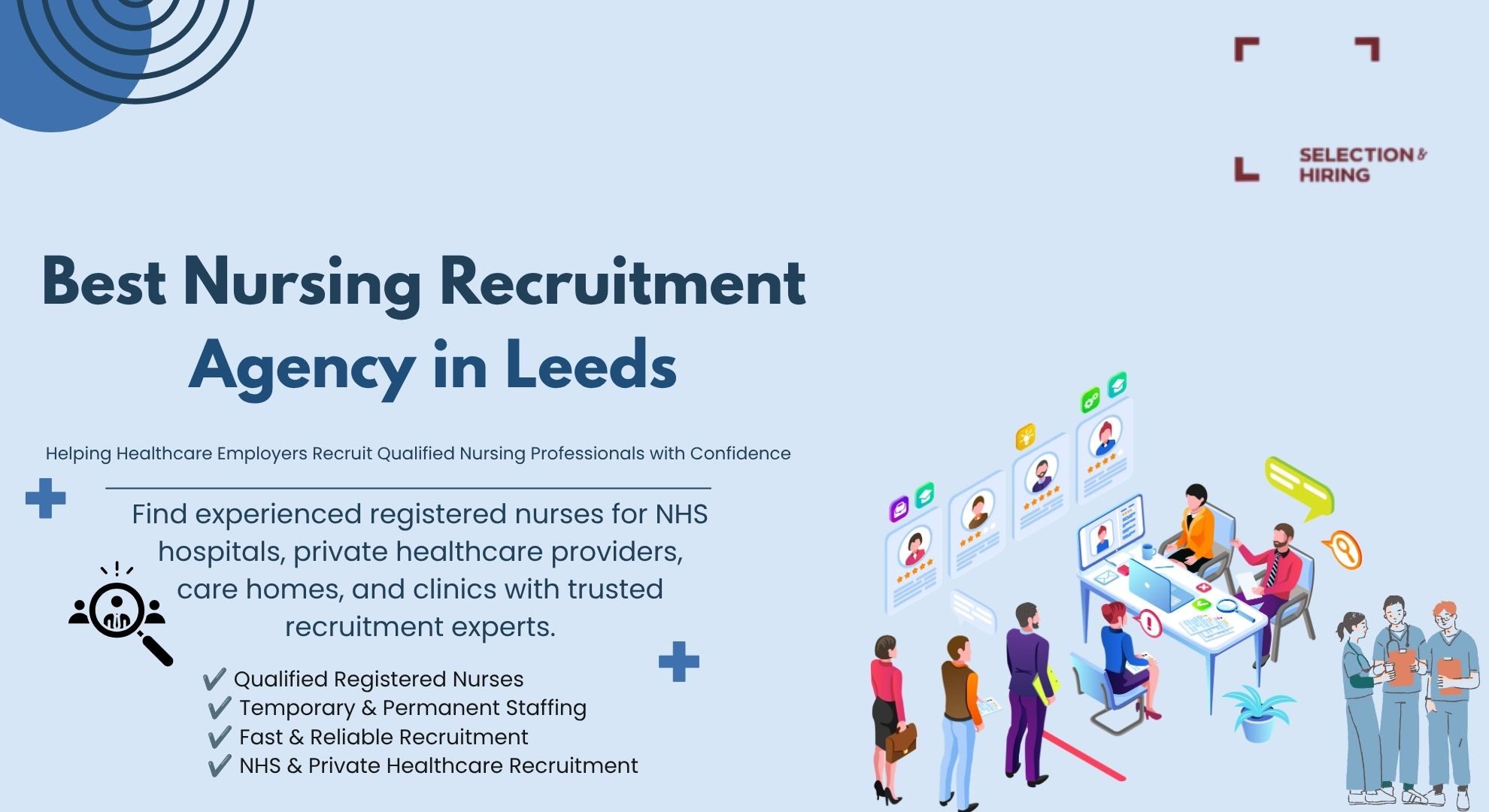 Best Nursing Recruitment Agency in Leeds