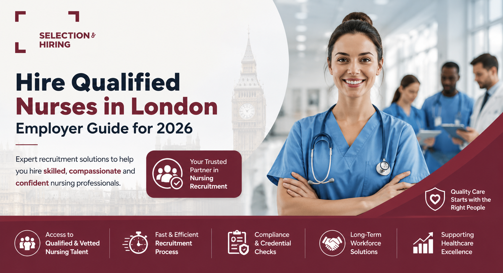 Hire qualified nurses in London