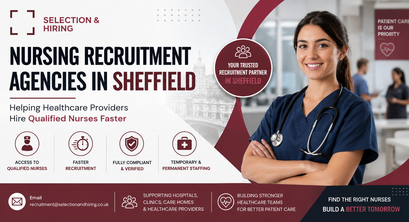 Nursing recruitment services in Sheffield