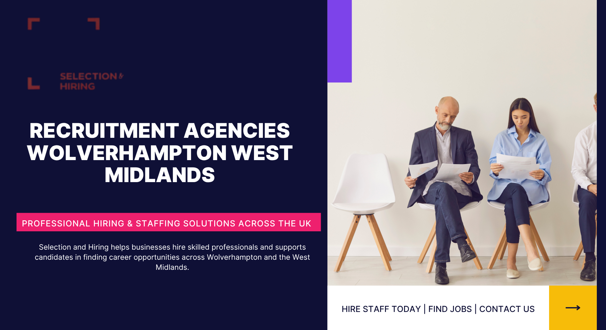 Recruitment Agencies, Wolverhampton, West Midlands