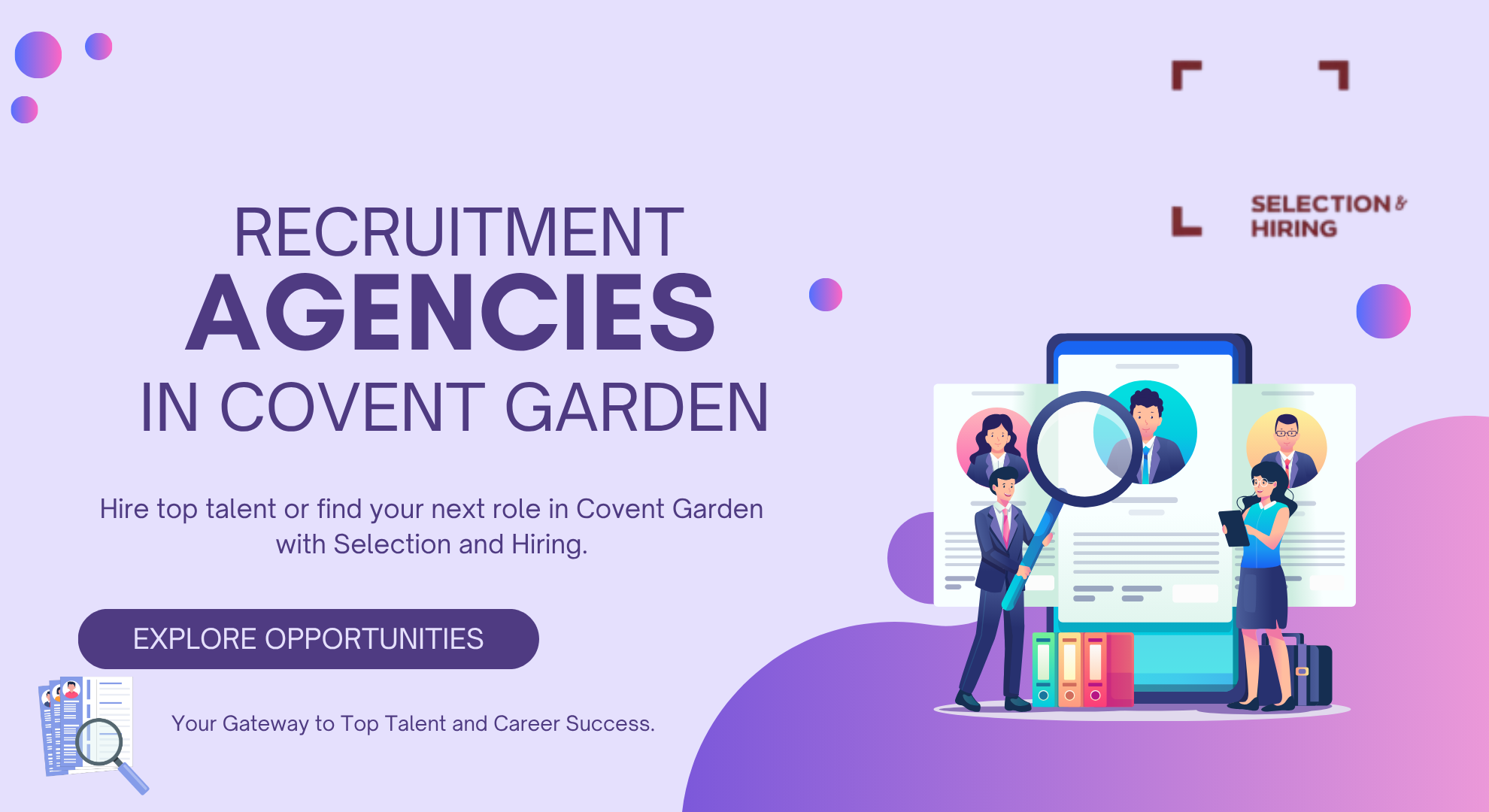Recruitment Agencies in Covent Garden
