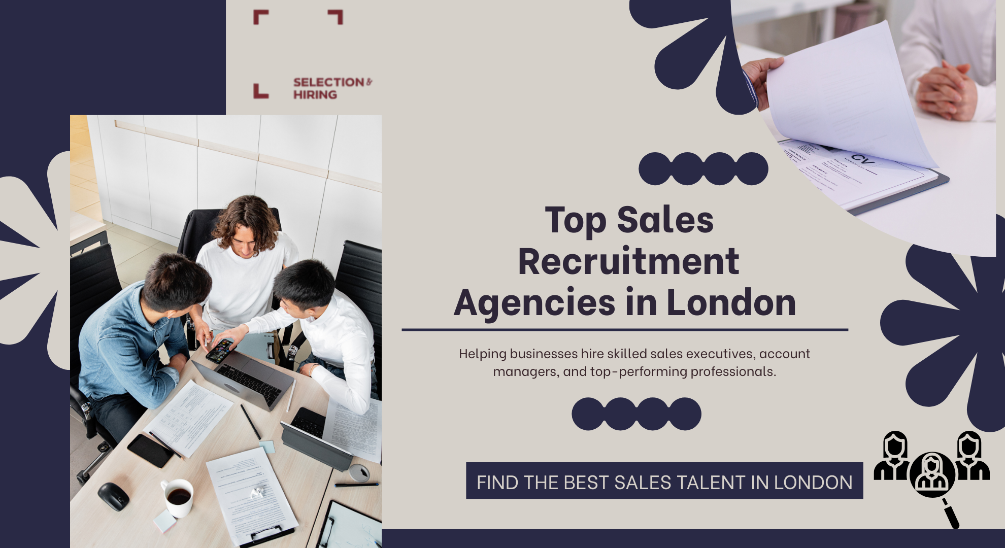 Top Sales Recruitment Agencies in London
