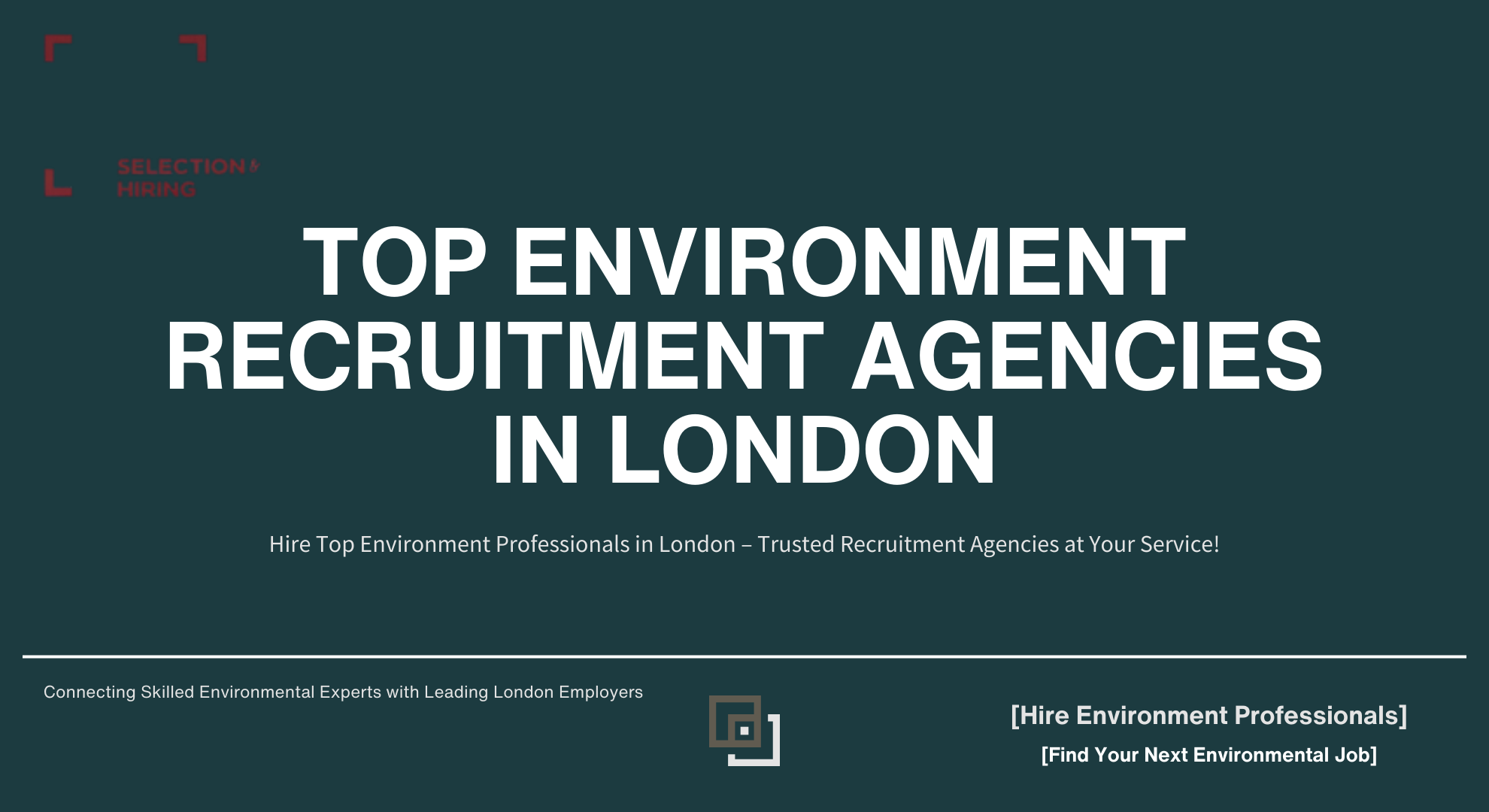 Top Environment Professionals in London