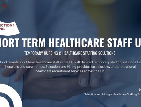 short term healthcare staff in the UK